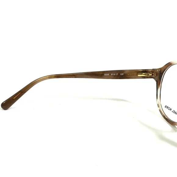 Michael Kors Eyeglasses Frames MK4041 3235 Kat Brown Round Full Rim 51-17-135 - Picture 9 of 11